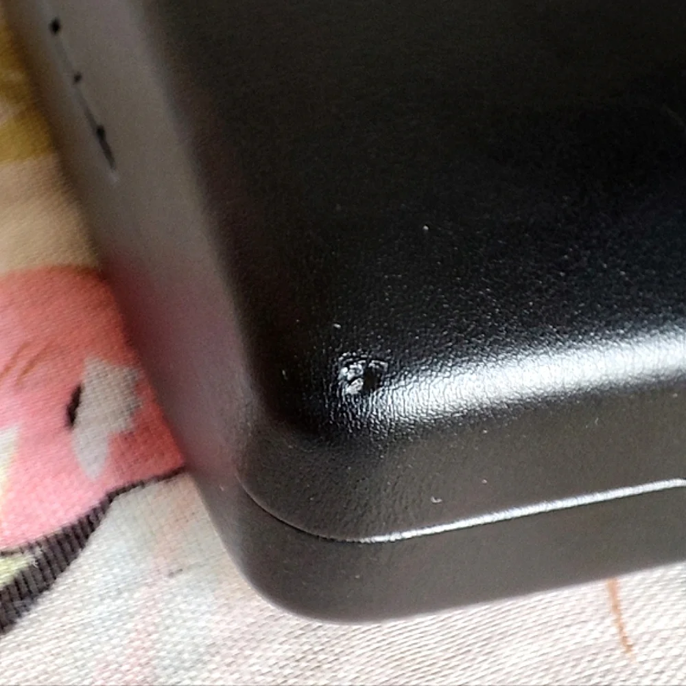 VERSACE Large Oversized Black Eyeglass Sunglasses Case & Cleaning Cloth *FLAW* - Picture 7 of 12